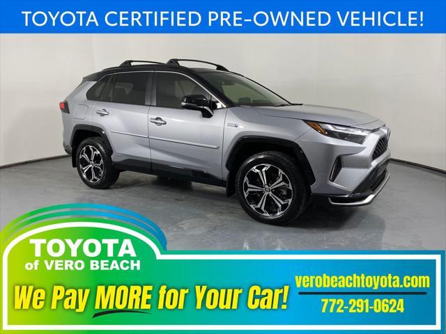 used 2022 Toyota RAV4 Prime car, priced at $35,722