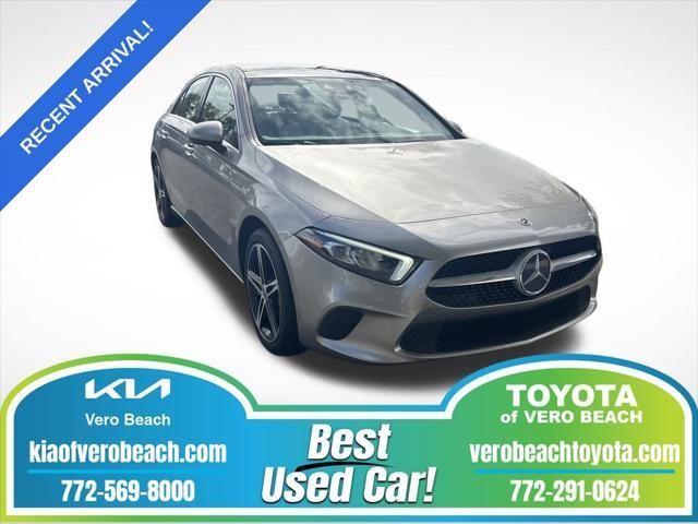 used 2019 Mercedes-Benz A-Class car, priced at $24,998