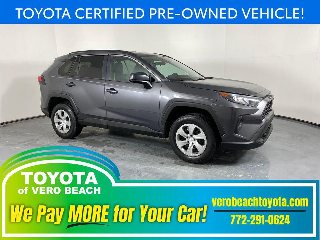 used 2021 Toyota RAV4 car, priced at $22,998