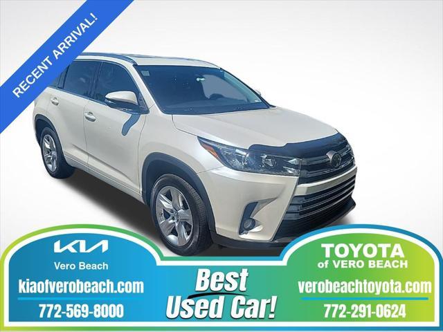 used 2018 Toyota Highlander car, priced at $17,998