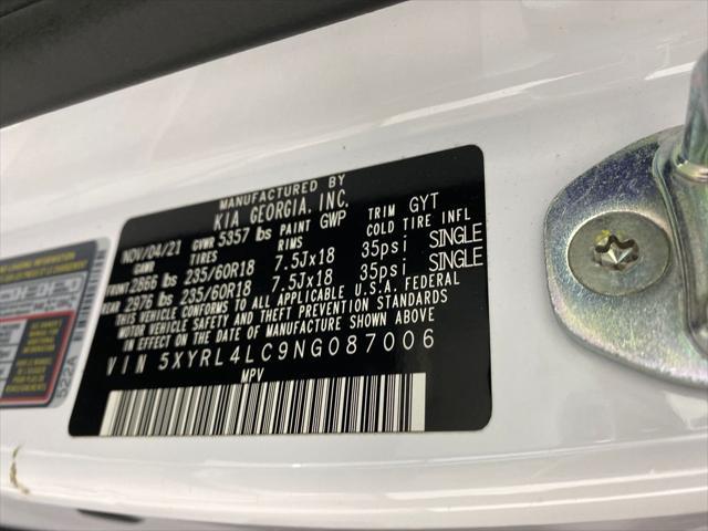used 2022 Kia Sorento car, priced at $21,998