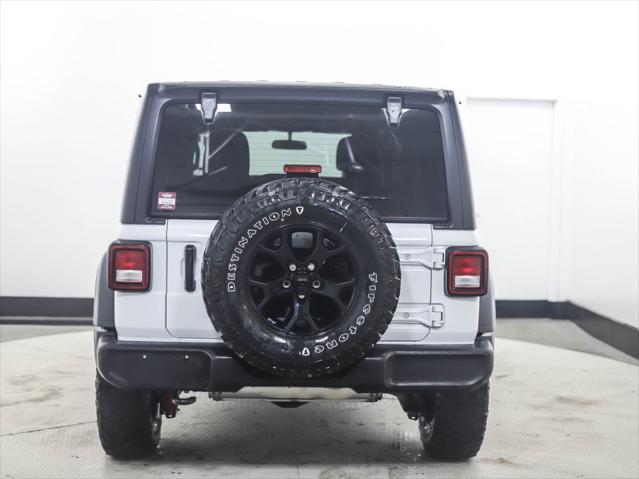 used 2021 Jeep Wrangler car, priced at $31,499