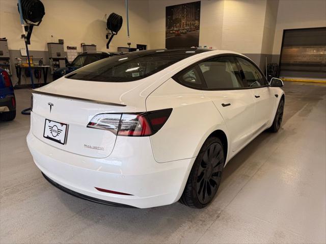 used 2022 Tesla Model 3 car, priced at $31,999