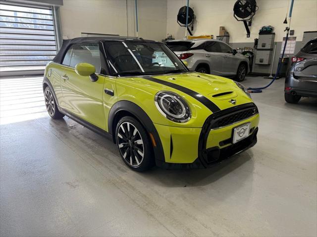used 2022 MINI Convertible car, priced at $28,999