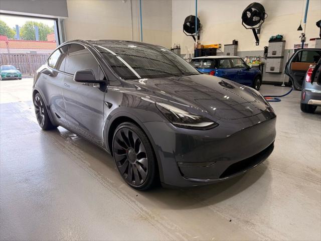 used 2021 Tesla Model Y car, priced at $29,999