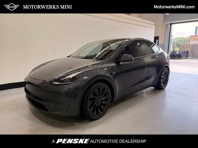used 2021 Tesla Model Y car, priced at $29,999