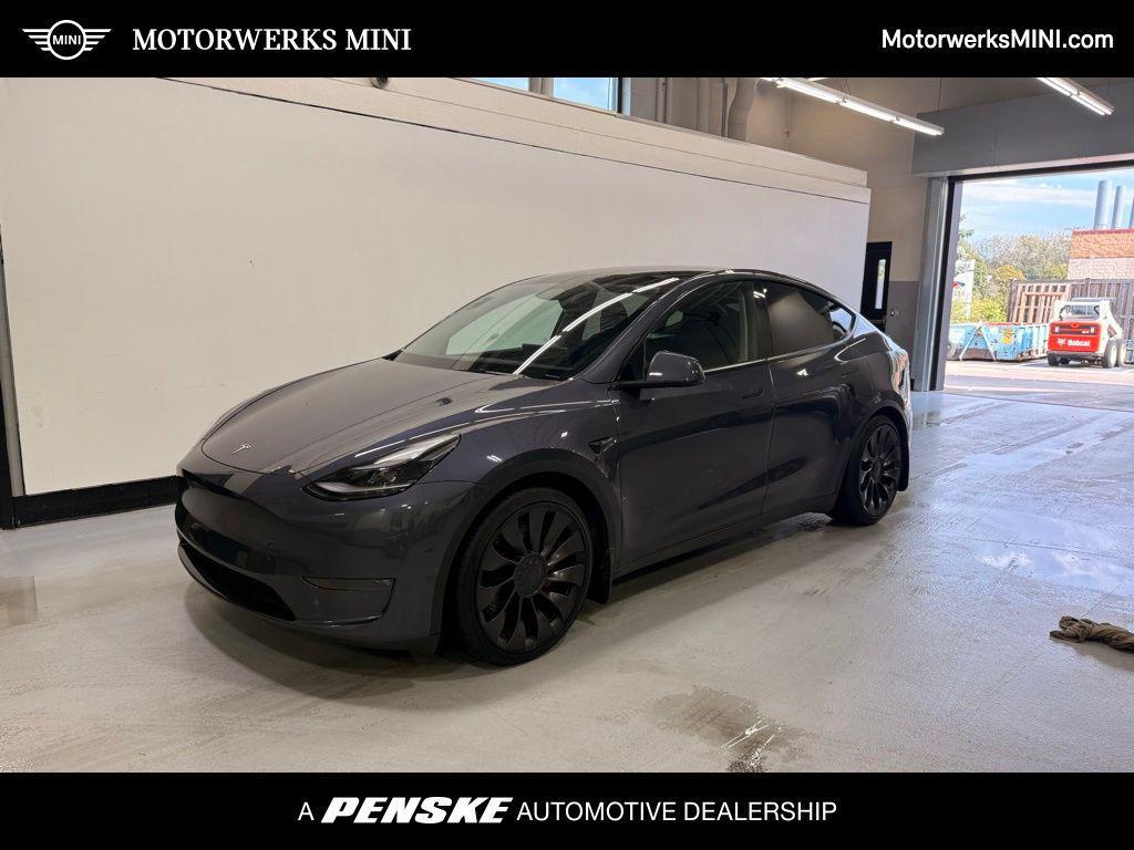 used 2023 Tesla Model Y car, priced at $33,499