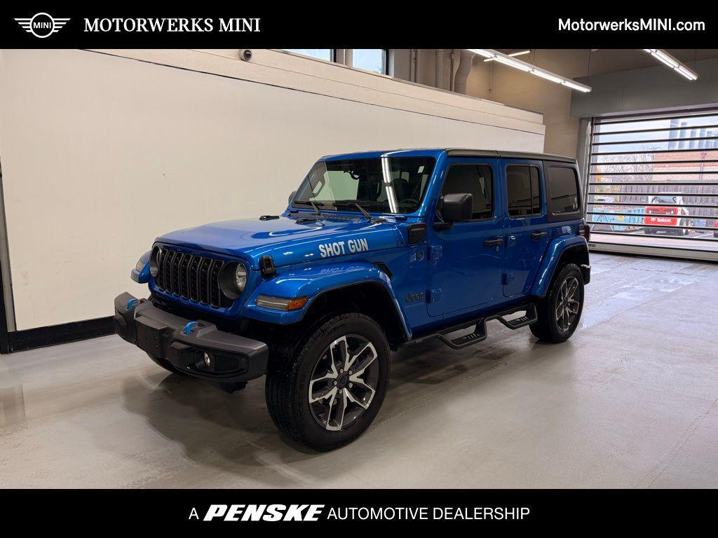 used 2024 Jeep Wrangler 4xe car, priced at $32,899