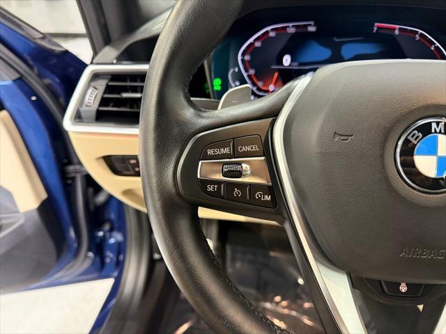 used 2022 BMW 330 car, priced at $33,499