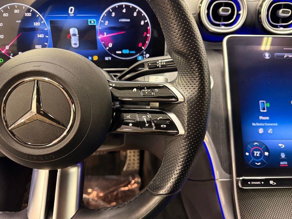 used 2022 Mercedes-Benz C-Class car, priced at $34,498