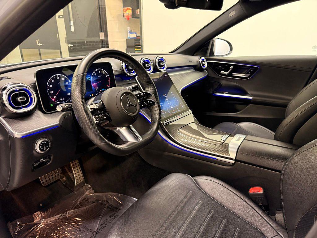 used 2022 Mercedes-Benz C-Class car, priced at $34,498