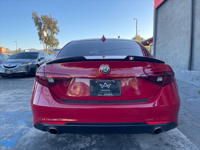 used 2017 Alfa Romeo Giulia car, priced at $14,999