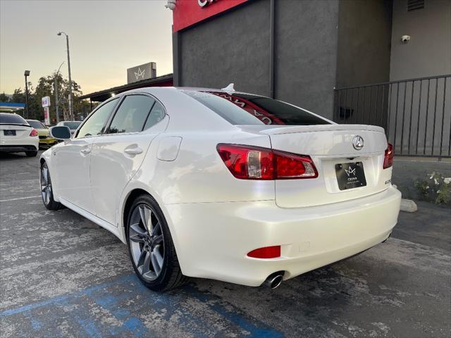 used 2012 Lexus IS 250 car, priced at $13,999