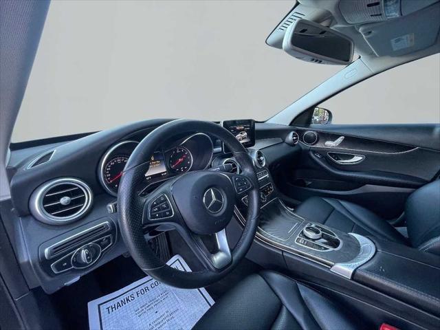used 2017 Mercedes-Benz C-Class car, priced at $15,999