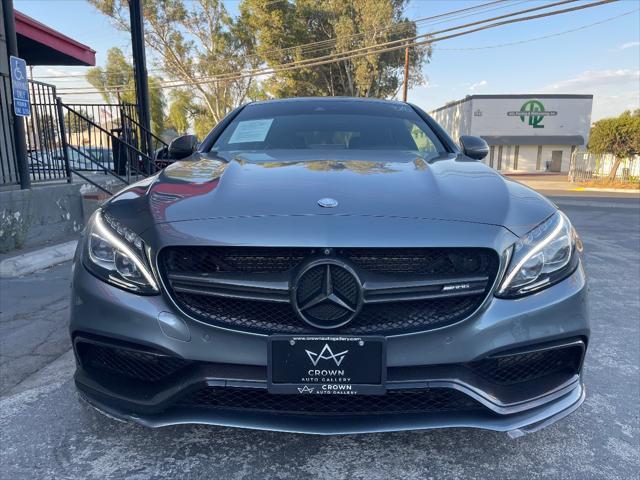 used 2017 Mercedes-Benz AMG C 63 car, priced at $38,999