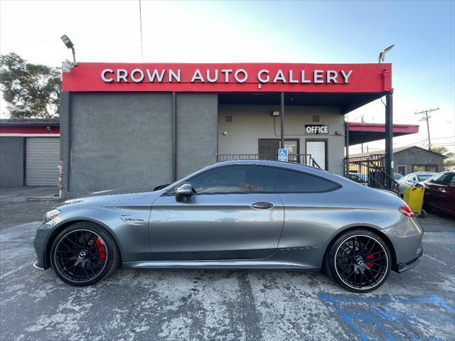 used 2017 Mercedes-Benz AMG C 63 car, priced at $38,999