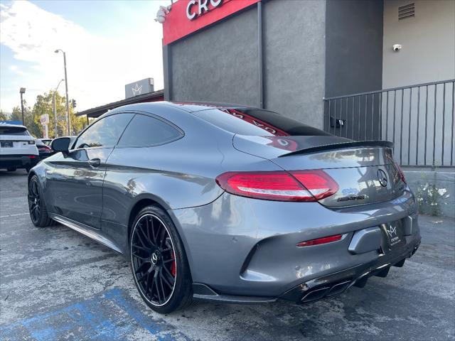 used 2017 Mercedes-Benz AMG C 63 car, priced at $38,999