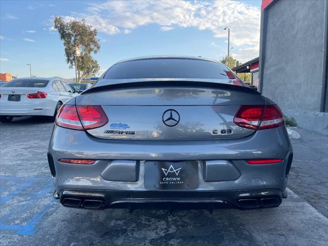 used 2017 Mercedes-Benz AMG C 63 car, priced at $38,999