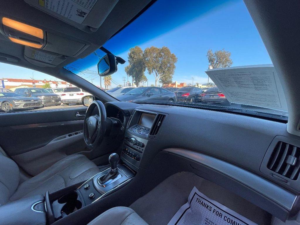 used 2013 INFINITI G37 car, priced at $10,999