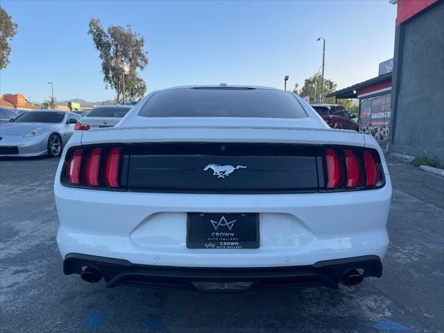 used 2018 Ford Mustang car, priced at $17,999