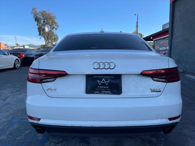 used 2017 Audi A4 car, priced at $13,999