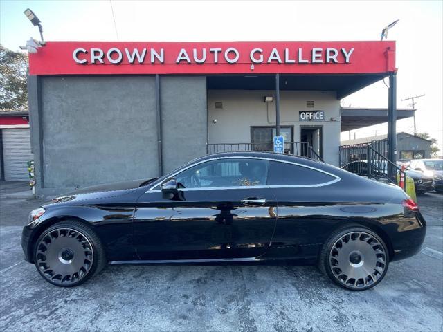 used 2017 Mercedes-Benz C-Class car, priced at $13,999