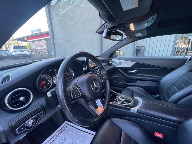 used 2017 Mercedes-Benz C-Class car, priced at $13,999