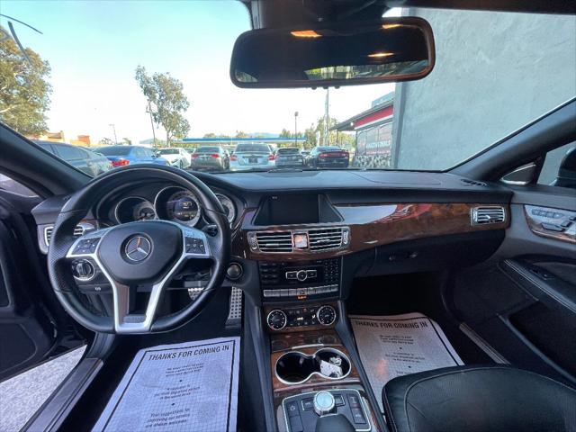 used 2014 Mercedes-Benz CLS-Class car, priced at $15,999