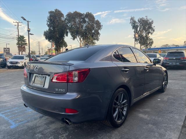 used 2012 Lexus IS 250 car, priced at $10,999