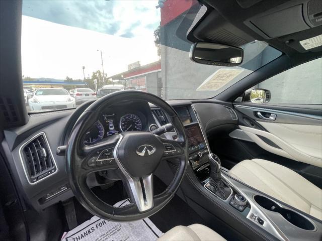 used 2017 INFINITI Q60 car, priced at $17,999