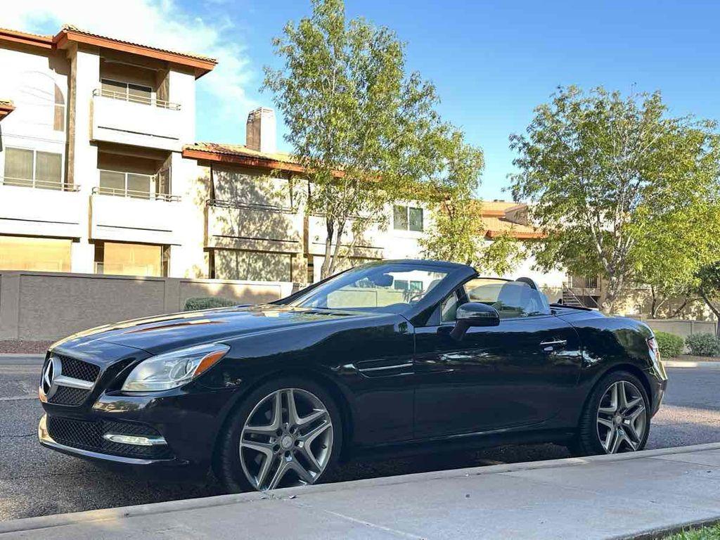 used 2015 Mercedes-Benz SLK-Class car, priced at $14,900