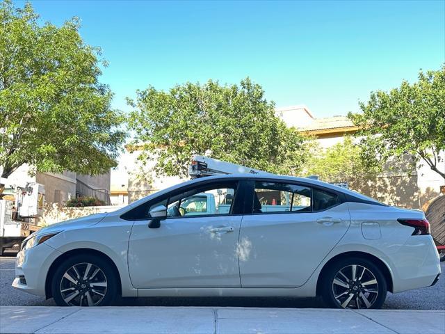 used 2021 Nissan Versa car, priced at $11,600