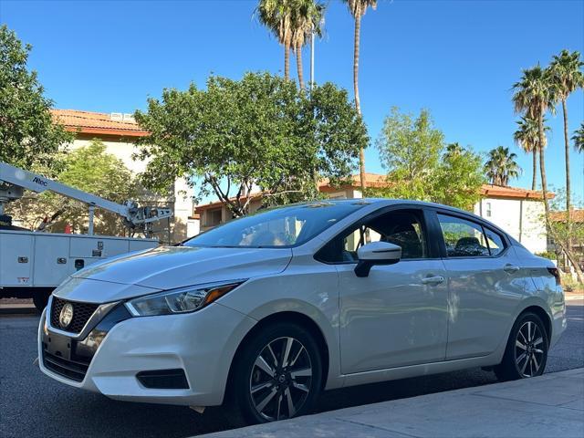 used 2021 Nissan Versa car, priced at $11,600