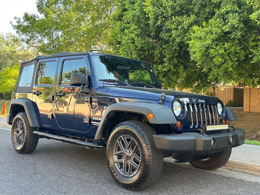 used 2013 Jeep Wrangler Unlimited car, priced at $13,000