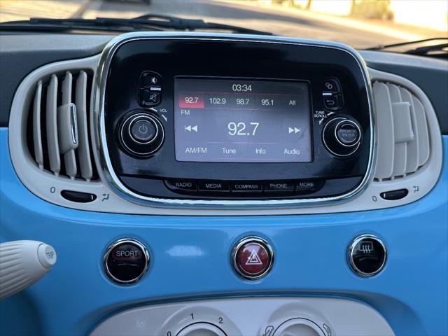 used 2017 FIAT 500 car, priced at $9,900
