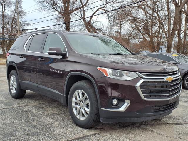 used 2021 Chevrolet Traverse car, priced at $34,990