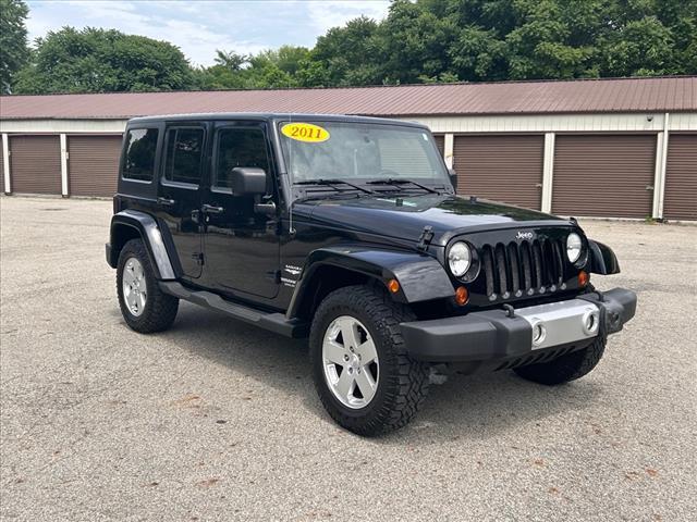 used 2011 Jeep Wrangler Unlimited car, priced at $14,990