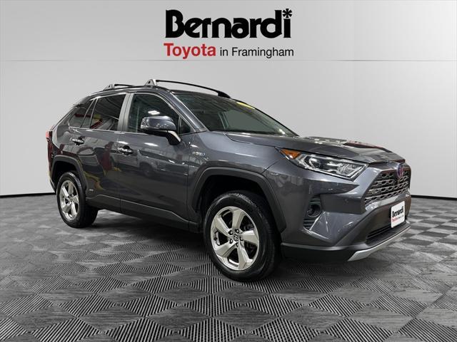 used 2021 Toyota RAV4 Hybrid car, priced at $33,174