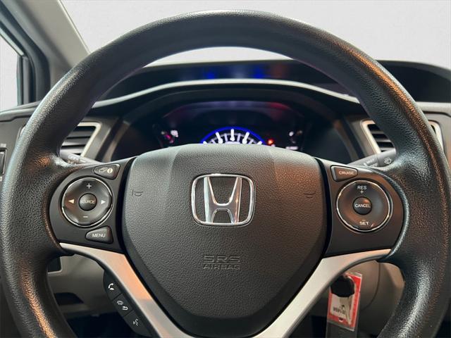 used 2015 Honda Civic car, priced at $12,590