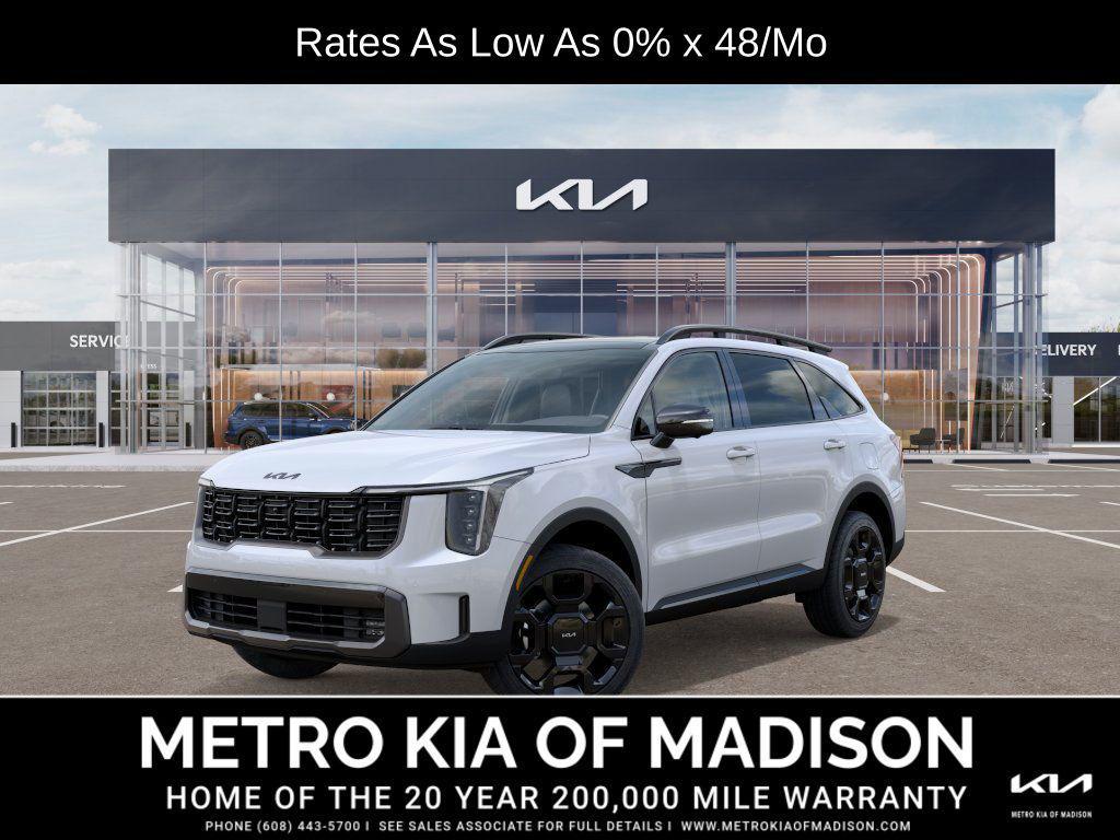 new 2025 Kia Sorento car, priced at $50,650