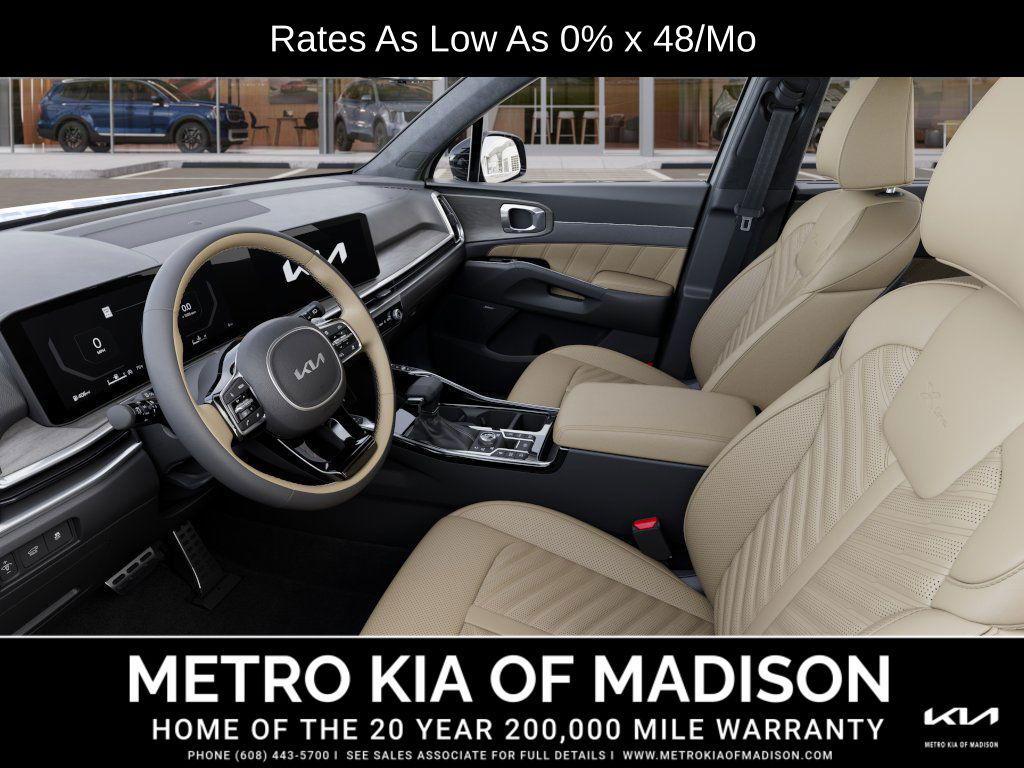 new 2025 Kia Sorento car, priced at $50,650