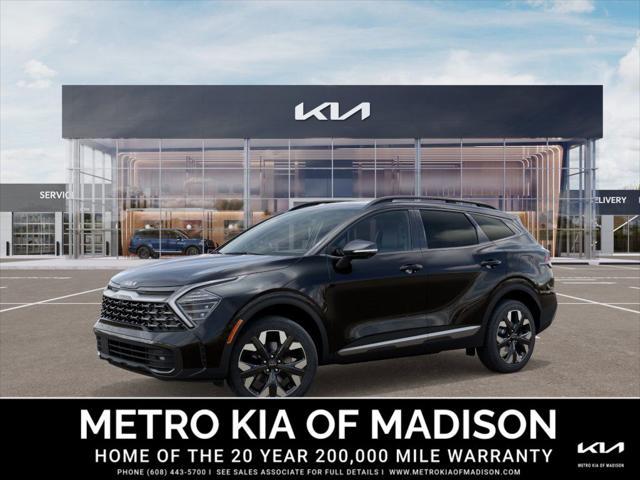 new 2025 Kia Sportage car, priced at $46,455