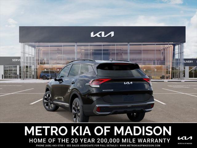 new 2025 Kia Sportage car, priced at $46,455