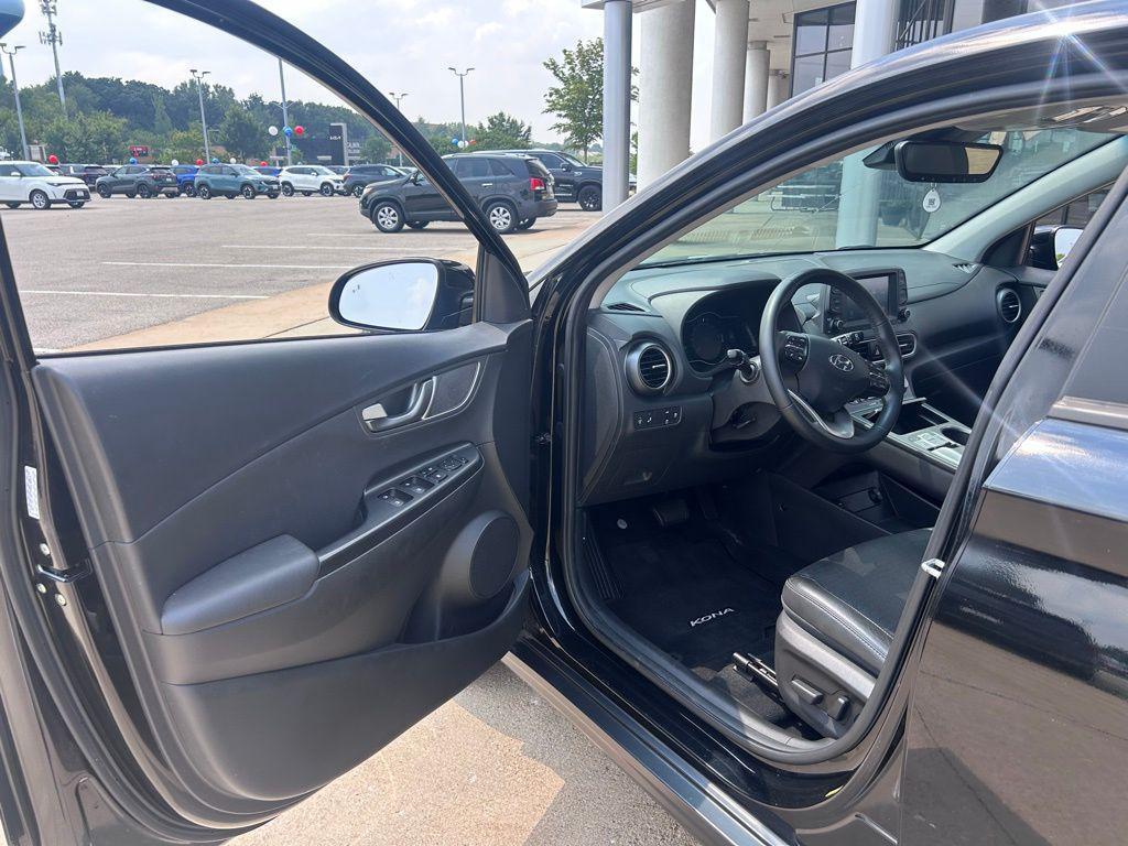 used 2021 Hyundai Kona EV car, priced at $20,000