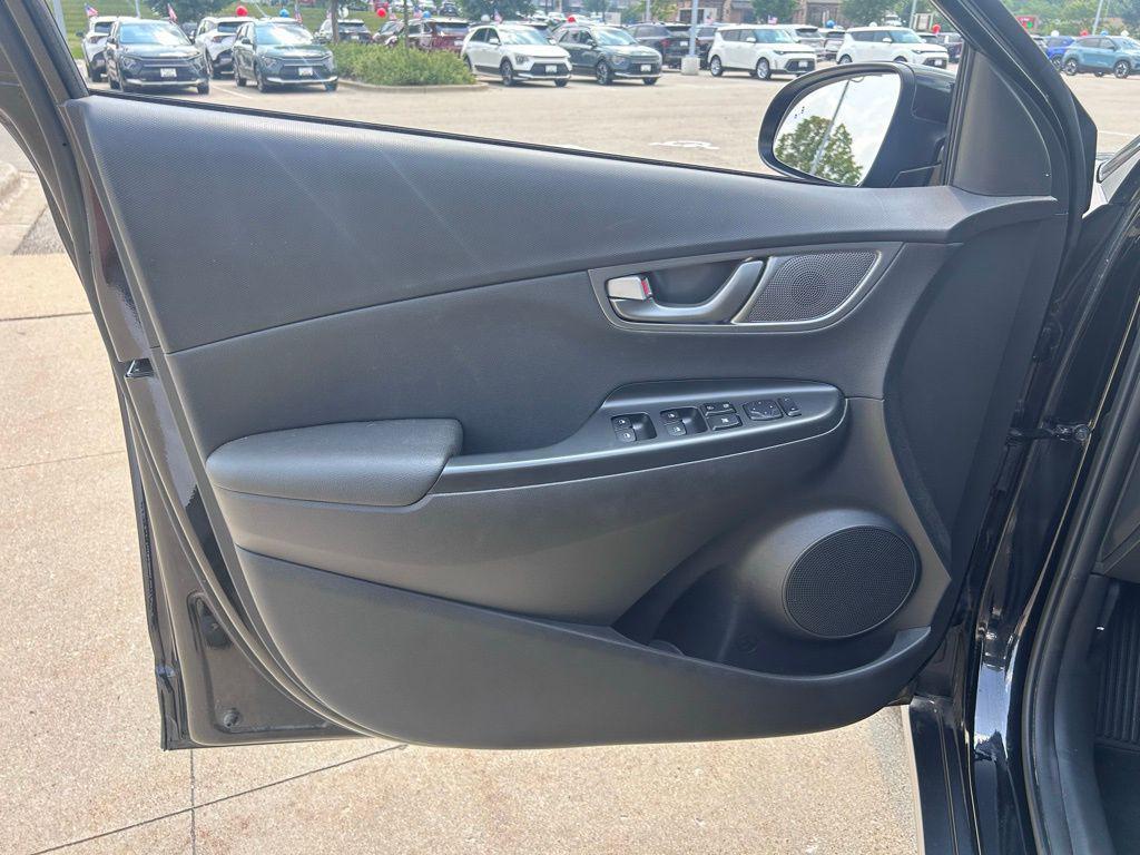 used 2021 Hyundai Kona EV car, priced at $20,000