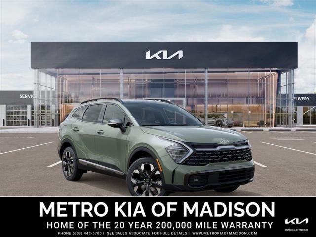 new 2025 Kia Sportage car, priced at $46,180