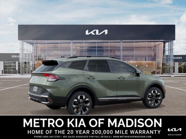 new 2025 Kia Sportage car, priced at $46,180