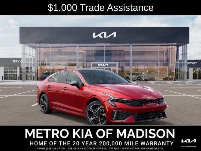 new 2025 Kia K5 car, priced at $34,060