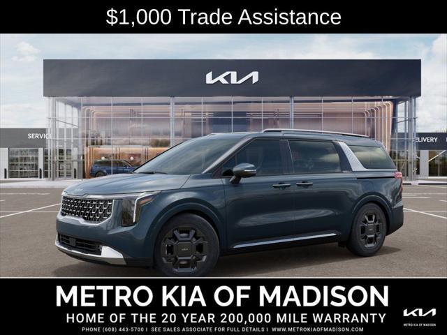 new 2025 Kia Carnival Hybrid car, priced at $51,500