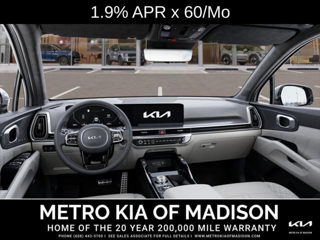new 2025 Kia Sorento Hybrid car, priced at $49,025
